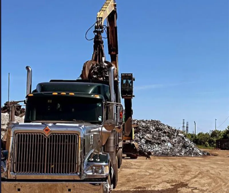 triple trans hauling services scrap metal in canada